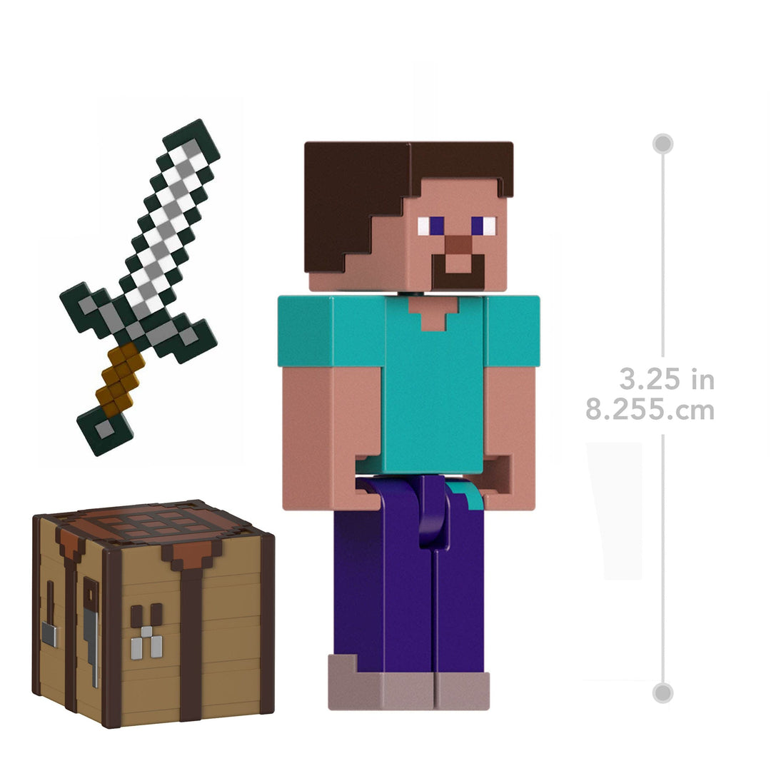 Minecraft Action Figure Steve 8 cm