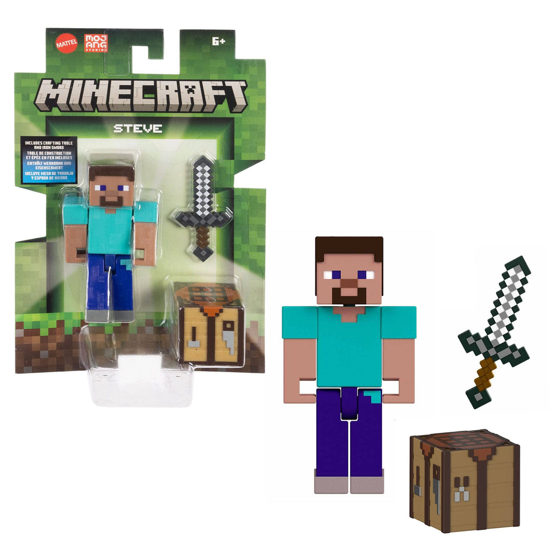 Minecraft Action Figure Steve 8 cm