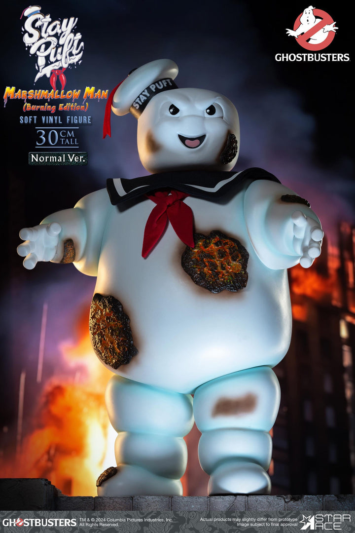 Ghostbusters Soft Vinyl Statue Stay Puft Marshmallow Man Burning Edition