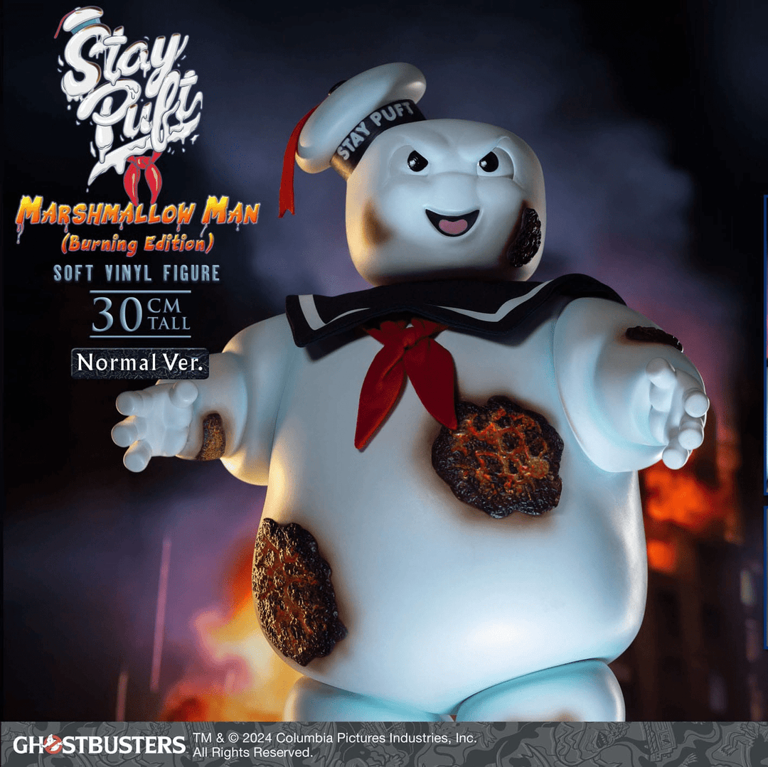 Ghostbusters Soft Vinyl Statue Stay Puft Marshmallow Man Burning Edition