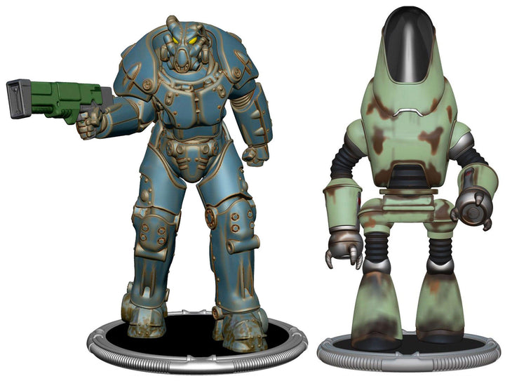 Fallout Mini Figures 2-Pack Set D X01 & Protectron 7 cm