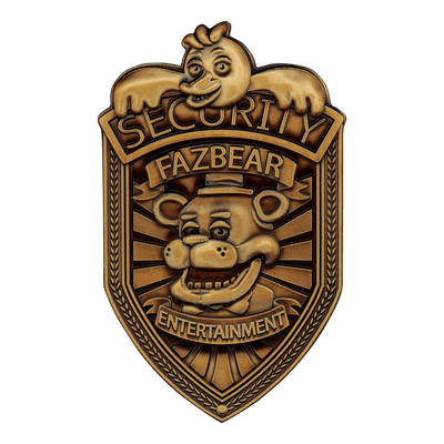 Five Nights at Freddy's Replica Security Badge