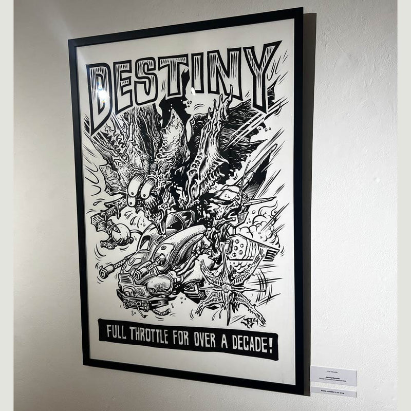 Destiny: 10th Anniversary Art Show Print by Jeremy Bennett