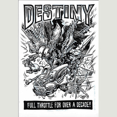 Destiny: 10th Anniversary Art Show Print by Jeremy Bennett