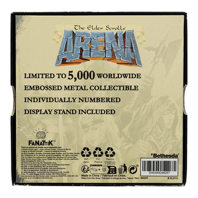 The Elder Scrolls Arena Floppy Disk Replica