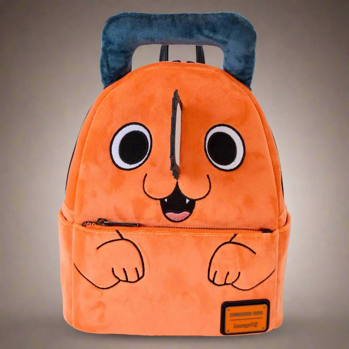 Loungefly Chainsaw Man Pochita Plush Cosplay Mini Backpack