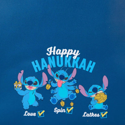 Loungefly Disney Lilo & Stitch Light Up Menorah Stitch Mini Backpack