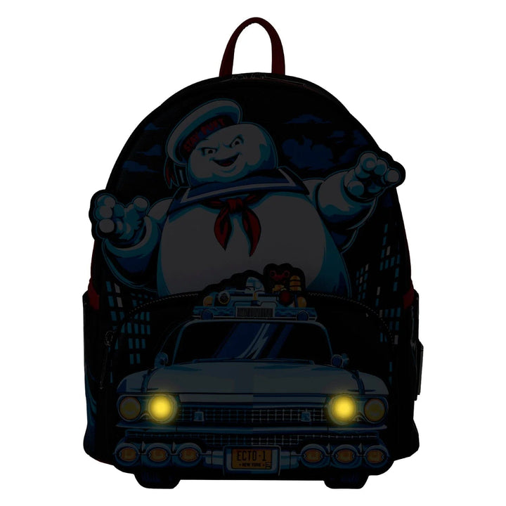 Loungefly Ghostbusters Stay Puff Chasing Mini Backpack