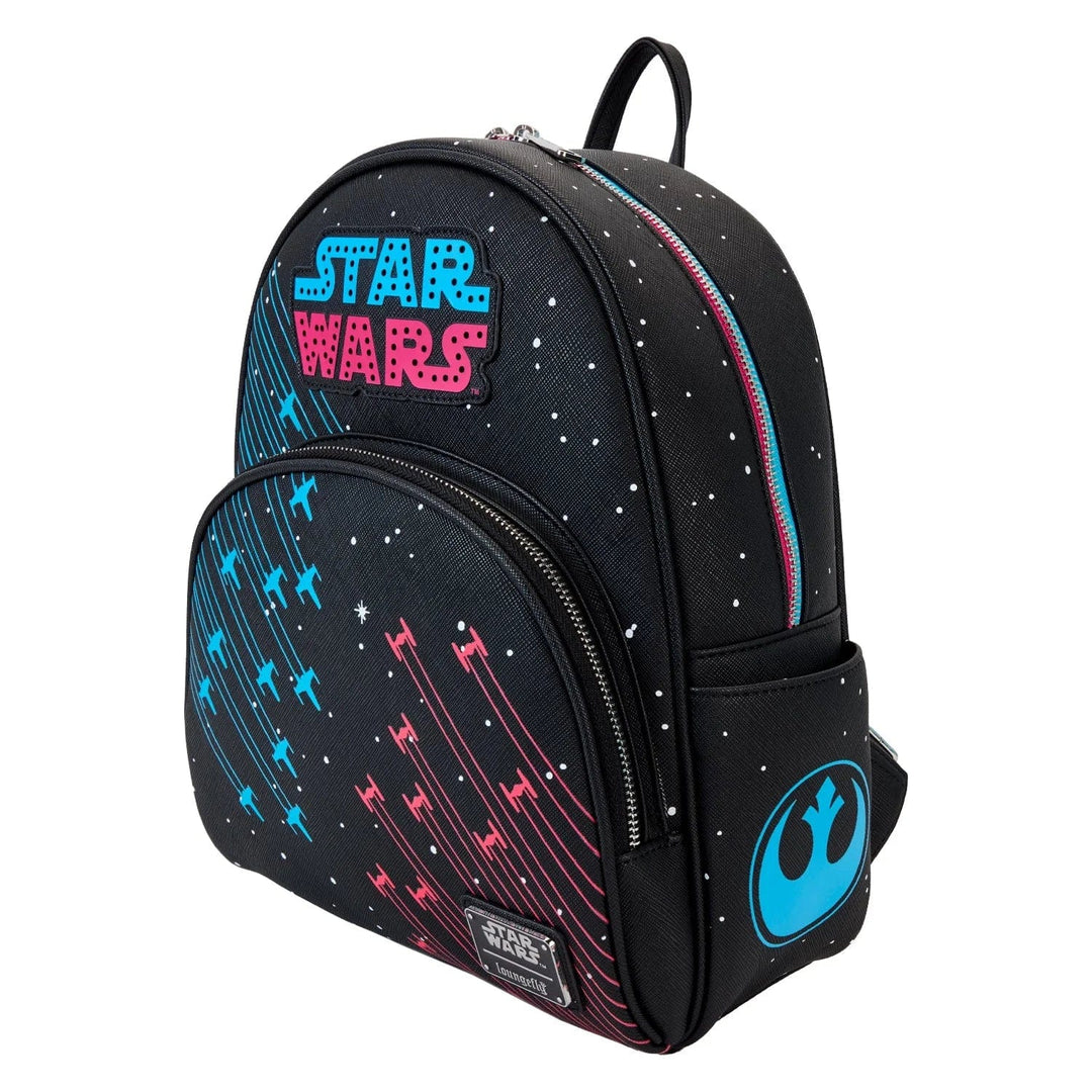 Loungefly Star Wars Neon 70's Mini Backpack