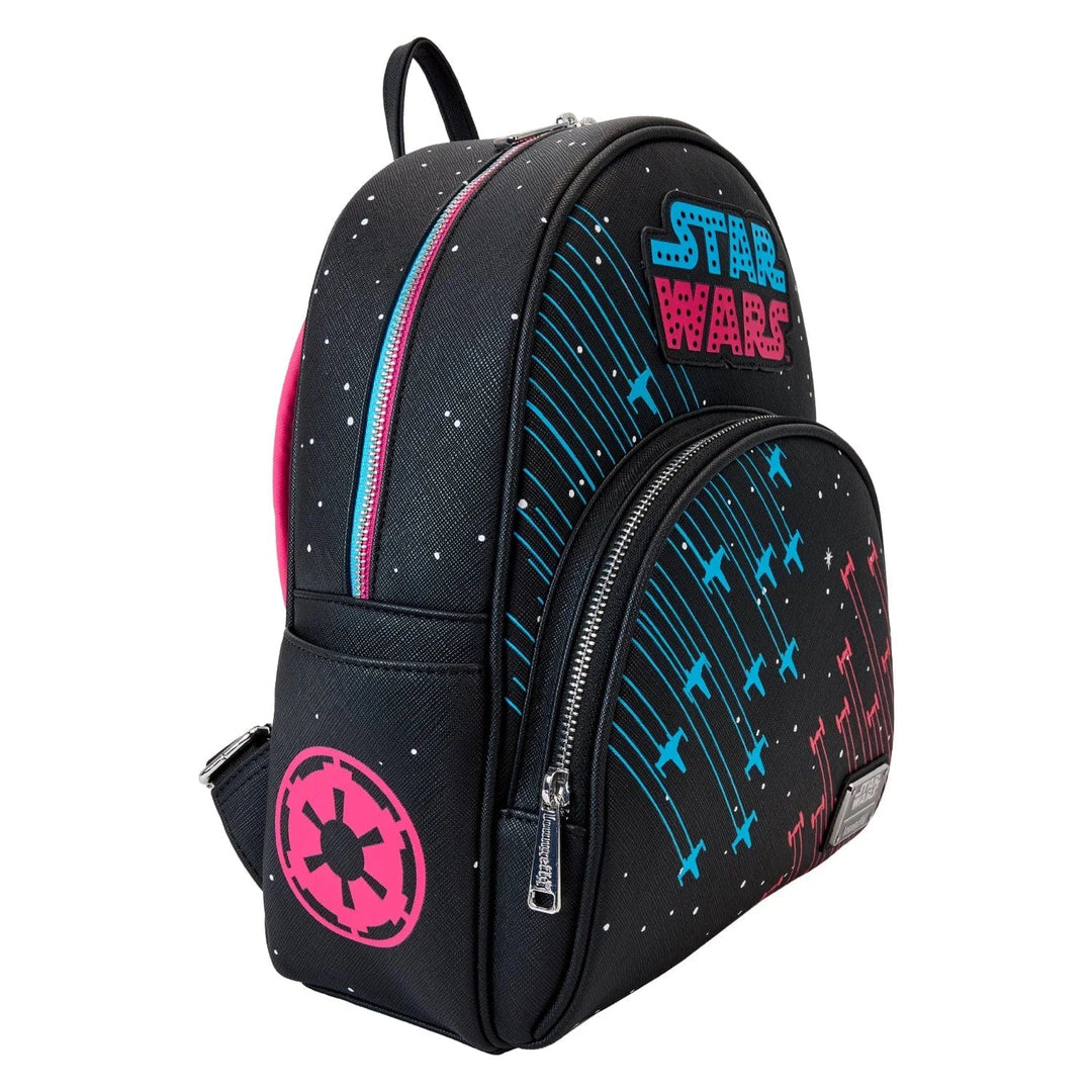 Loungefly Star Wars Neon 70's Mini Backpack