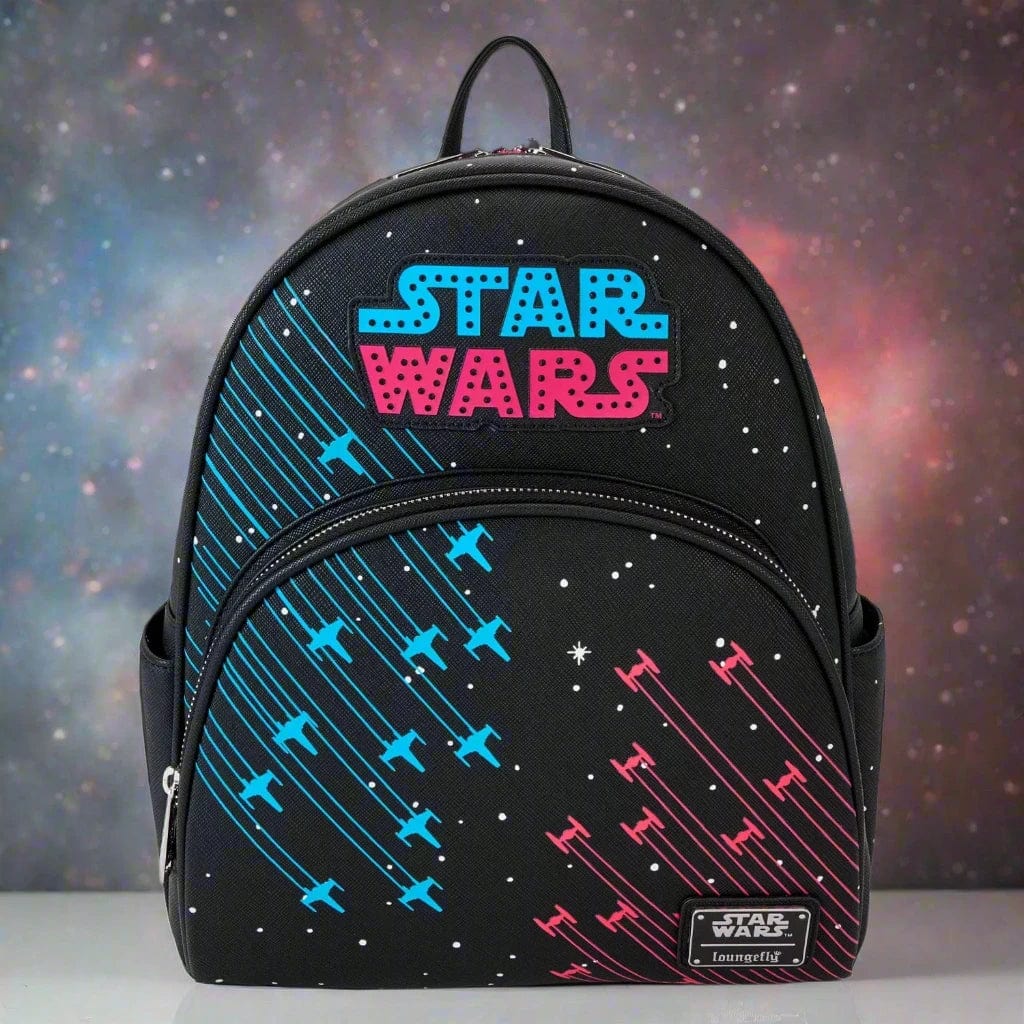 Loungefly Star Wars Neon 70's Mini Backpack