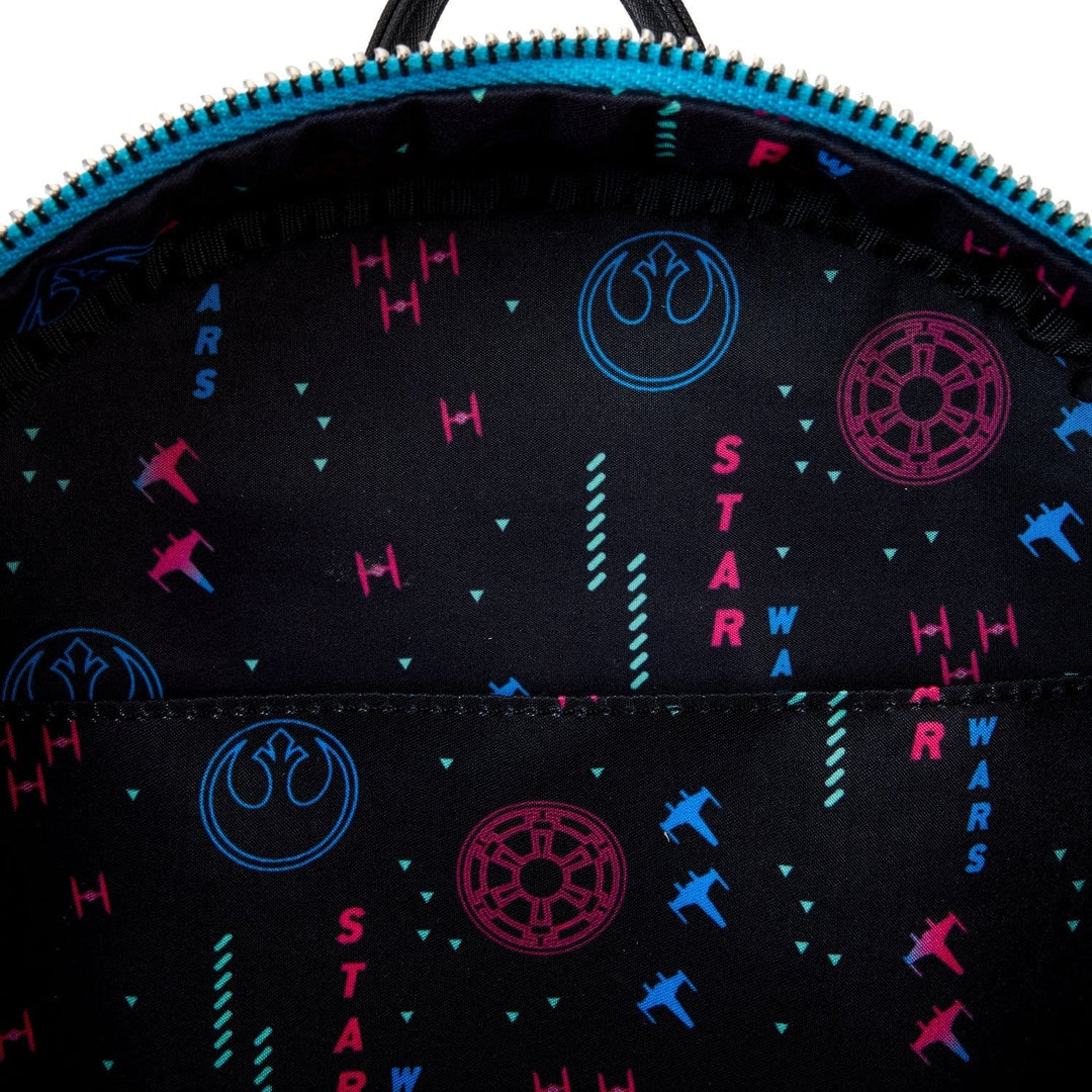 Loungefly Star Wars Neon 70's Mini Backpack