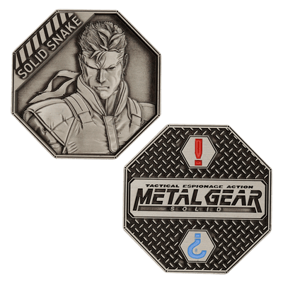 Metal Gear Solid Limited Edition 'Solid Snake' Collectible Coin