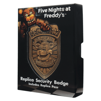 Five Nights at Freddy's Replica Security Badge