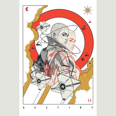 Destiny: 10th Anniversary Art Show Print by Raymond Argumedo