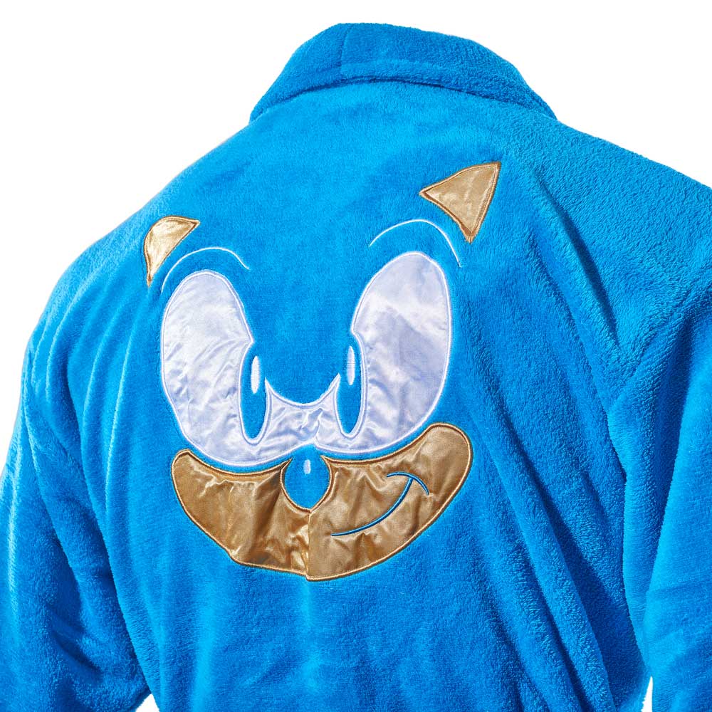 Official Sonic the Hedgehog Class of 91 Bathrobe / Dressing Gown