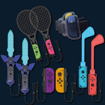 SHOP SOILED Numskull Nintendo Switch Sports Accessories Mega Bundle Pack
