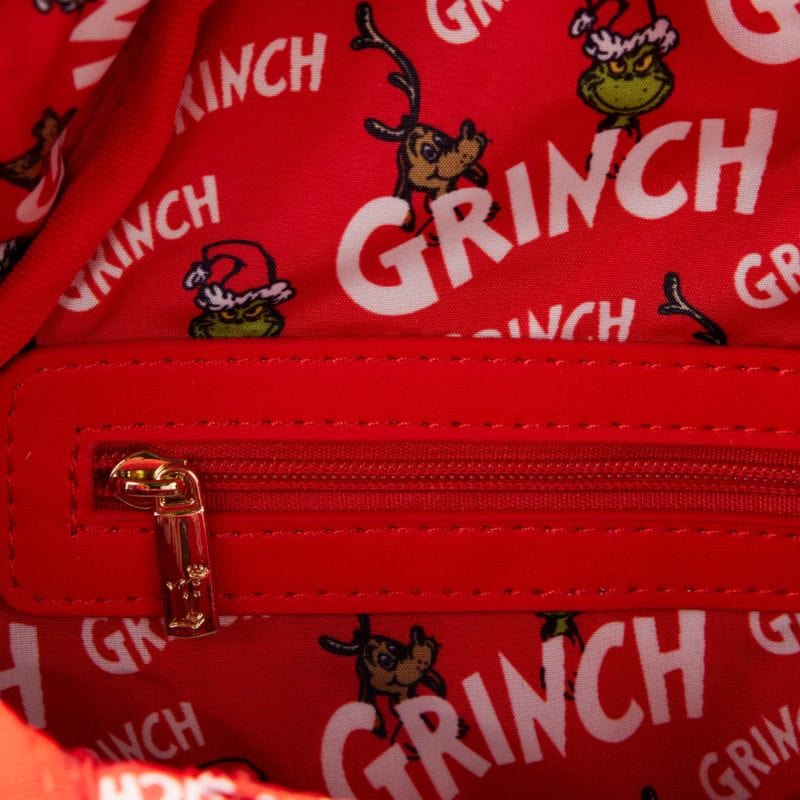 Loungefly Dr. Seuss Grinch Sleigh Crossbody Bag