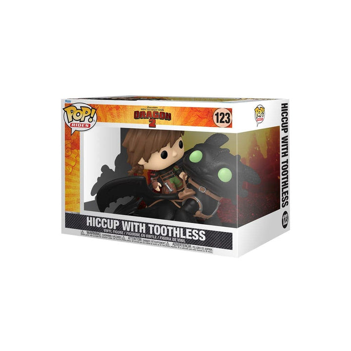 How to Train Your Dragon POP! Rides Deluxe Vinyl Hiccup w/Toothless