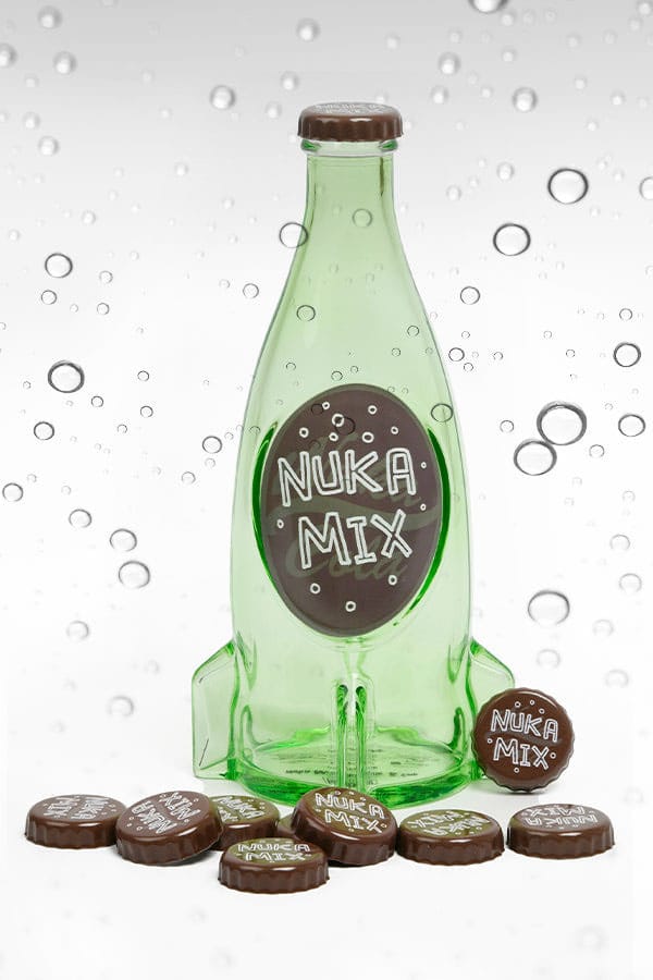 Fallout Botlle Series Glass Bottle & Cap Nuka Mix