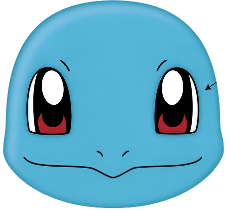 Pokemon Pillow/Cushion Squirtle 32 cm (12.5in)