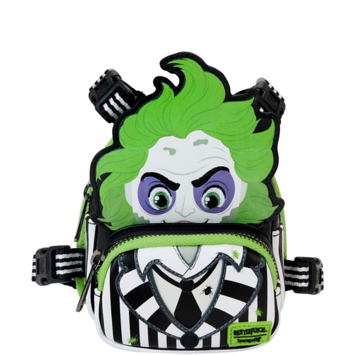 Dog Harness Mini Backpack Cosplay Large Beetlejuice by Loungefly