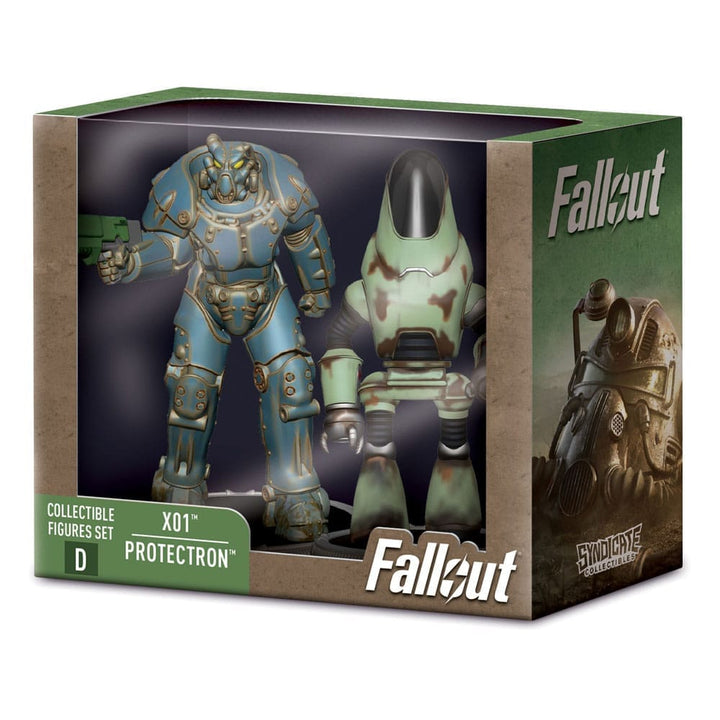 Fallout Mini Figures 2-Pack Set D X01 & Protectron 7 cm (2.7in) – Just Geek