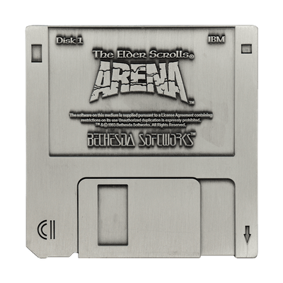 The Elder Scrolls Arena Floppy Disk Replica