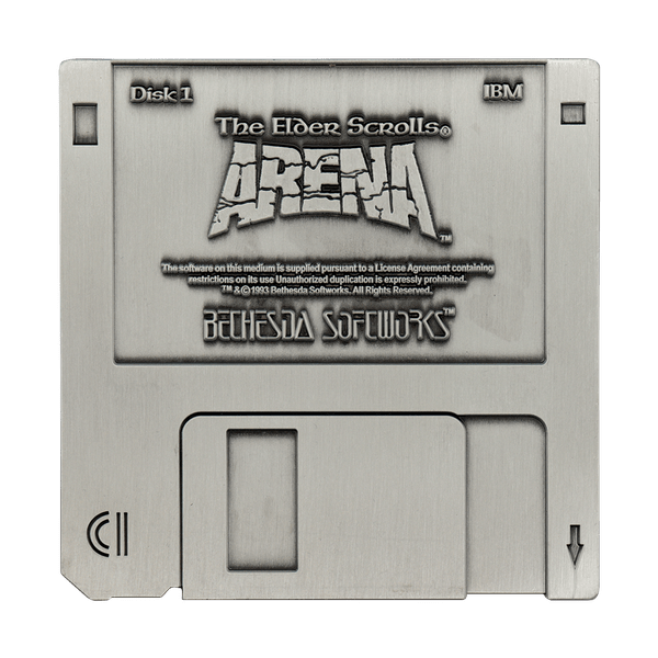 The Elder Scrolls Arena Floppy Disk Replica