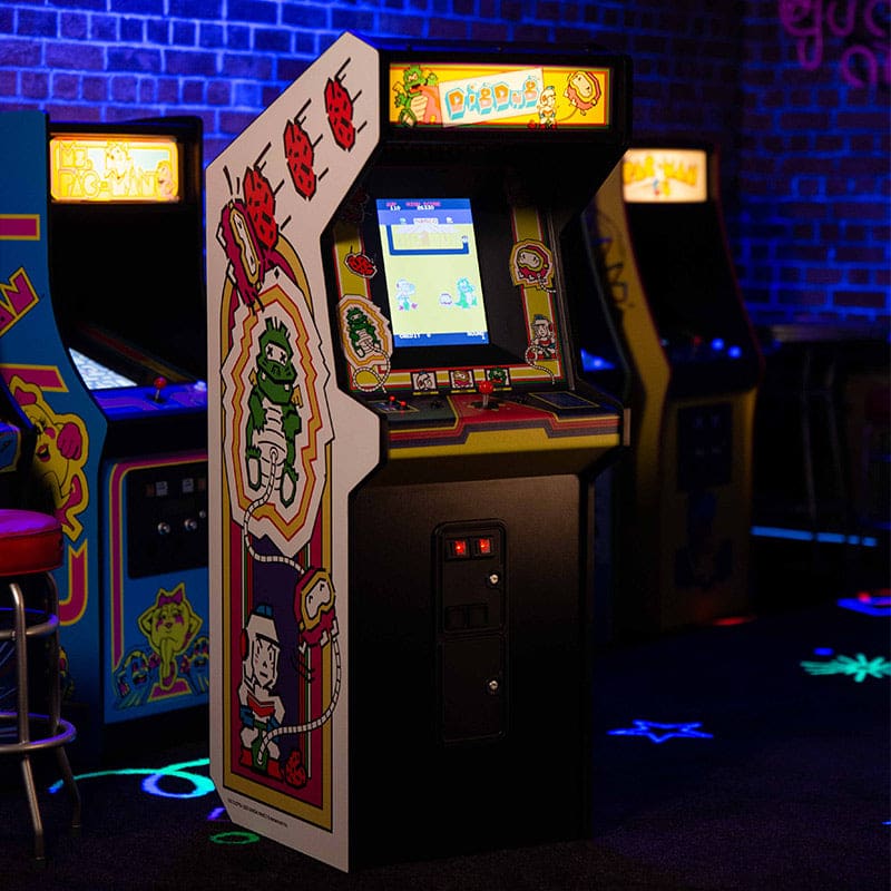 Official Dig Dug Quarter Size Arcade Cabinet