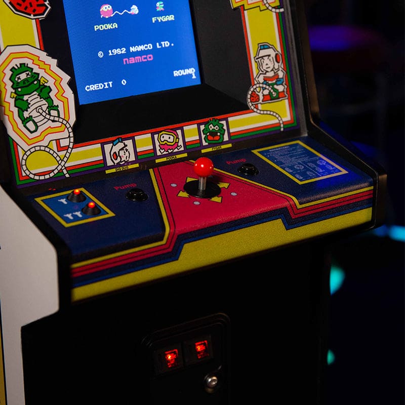 Official Dig Dug Quarter Size Arcade Cabinet