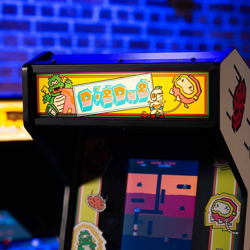 Official Dig Dug Quarter Size Arcade Cabinet