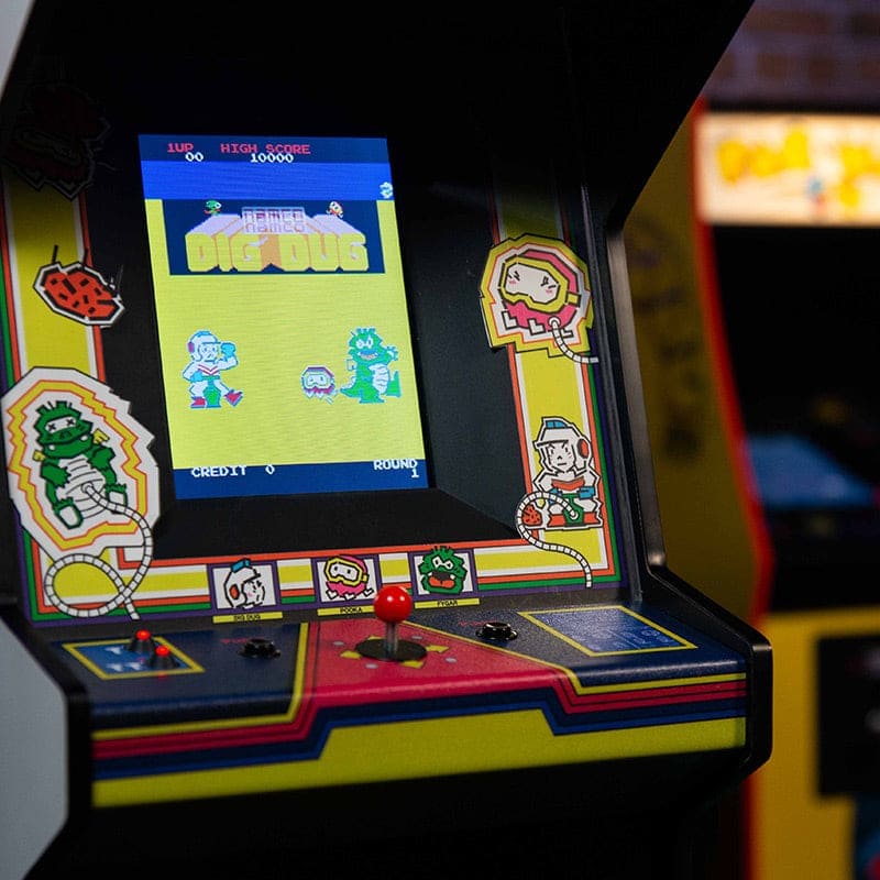 Official Dig Dug Quarter Size Arcade Cabinet