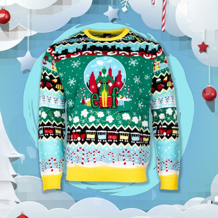 Official Elf Christmas Jumper Ugly Sweater