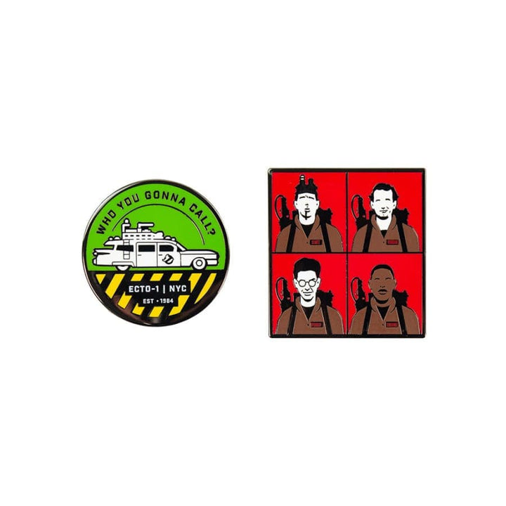 One Size Pin Kings Ghostbusters Enamel Pin Badge Set 1.3 - Who You Gonna Call ? & Characters