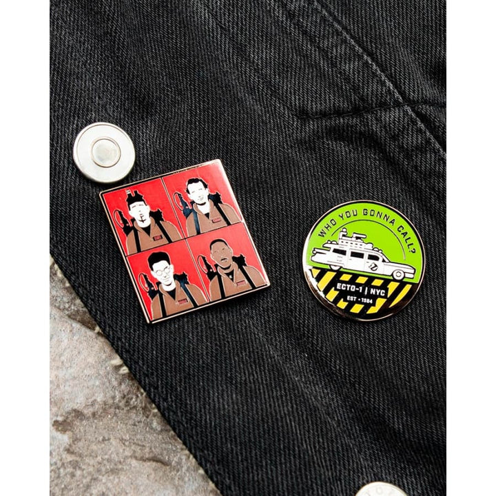 One Size Pin Kings Ghostbusters Enamel Pin Badge Set 1.3 - Who You Gonna Call ? & Characters