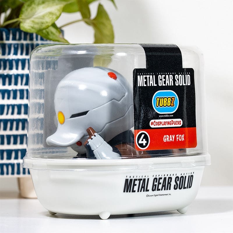 SHOP SOILED Metal Gear Solid Gray Fox TUBBZ Cosplaying Duck Collectible