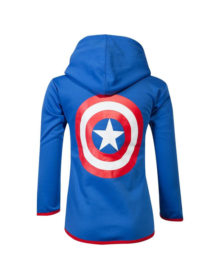 Hooded Sweatshirt Kids Captain America Avengers Marvel Avengers Size 10 Difuzed