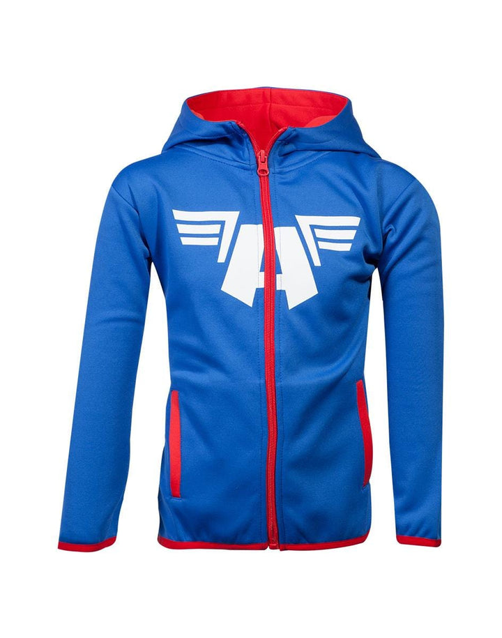 Official Marvel Captain America Kids Tech Hoodie Just Geek