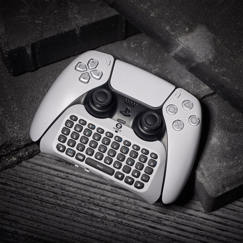 Wireless Keyboard Compatible with PS5 Controller, YUANHOT