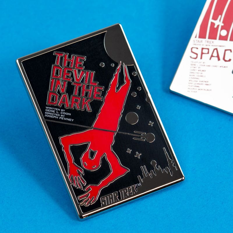 One Size Pin Kings Star Trek Enamel Pin Badge Set 1.2 – The Devil in the Dark & Space Seed