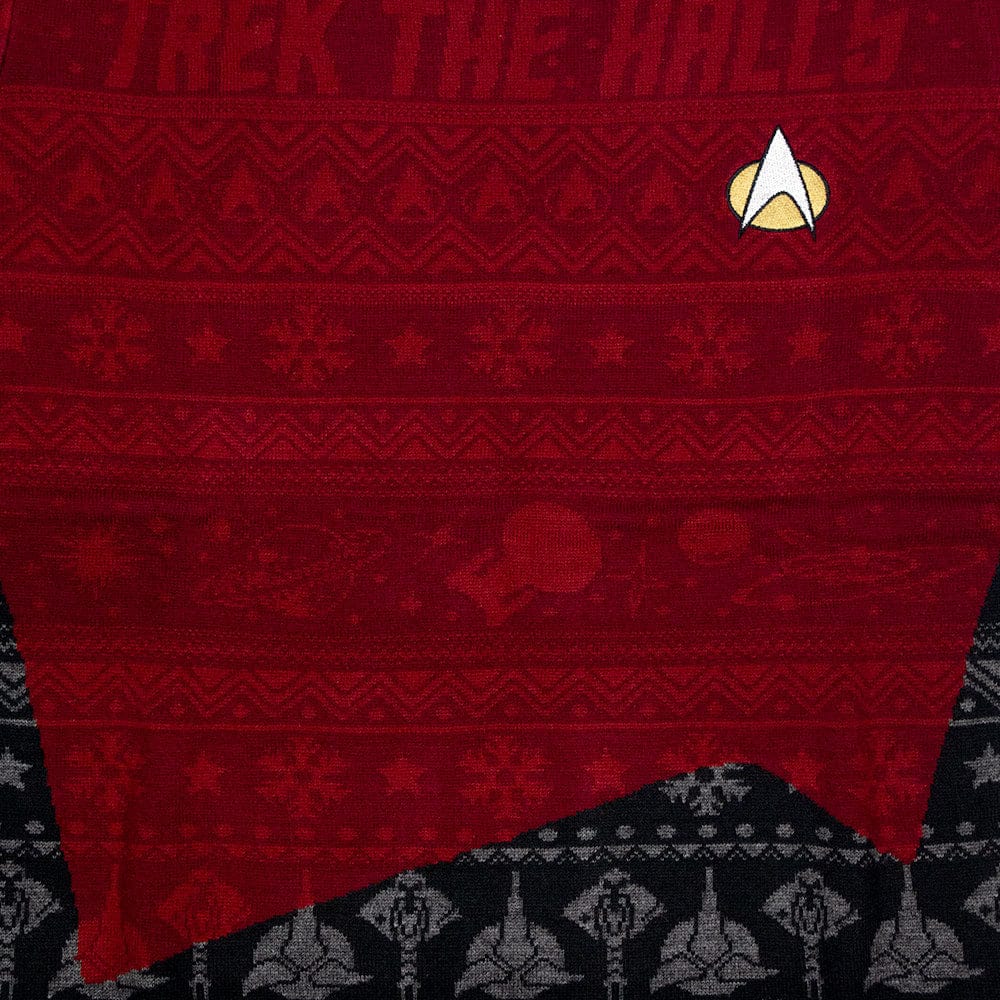 Official Star Trek ‘Trek The Halls’ Christmas Jumper / Ugly Sweater