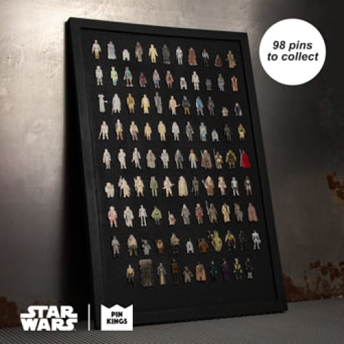 One Size Pin Kings Star Wars Enamel Pin Badge Set 1.14 – IG-88 and Luke Skywalker (Bespin Fatigues)