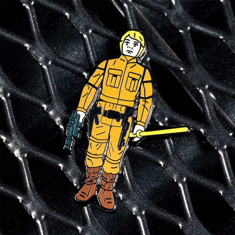 One Size Pin Kings Star Wars Enamel Pin Badge Set 1.14 – IG-88 and Luke Skywalker (Bespin Fatigues)