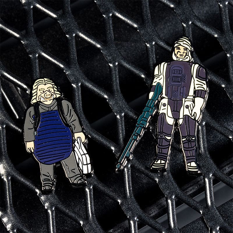 One Size Pin Kings Star Wars Enamel Pin Badge Set 1.17 – Ugnaught and Dengar