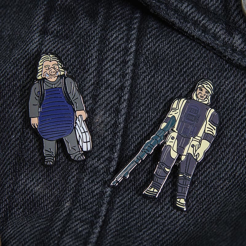 One Size Pin Kings Star Wars Enamel Pin Badge Set 1.17 – Ugnaught and Dengar