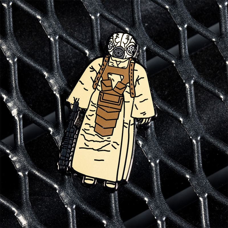 One Size Pin Kings Star Wars Enamel Pin Badge Set 1.24 – Bespin Security Guard (Variant) and Zuckuss