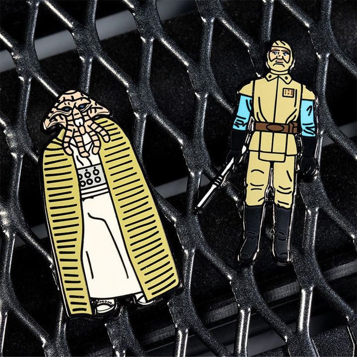 One Size Pin Kings Star Wars Enamel Pin Badge Set 1.31 – Squid Head and General Madine