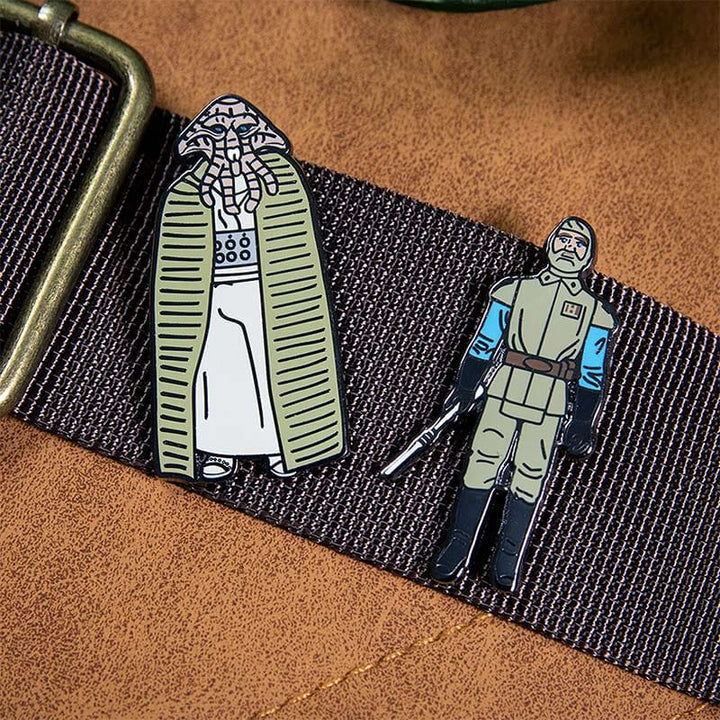 One Size Pin Kings Star Wars Enamel Pin Badge Set 1.31 – Squid Head and General Madine