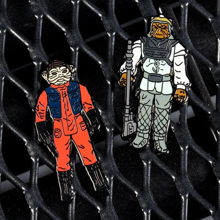 One Size Pin Kings Star Wars Enamel Pin Badge Set 1.34 – Nien Nunb and Nikto